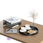Coffee Table Decorative Set 3D model
