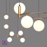 Maytoni Hanging Ring Pendant Lamp 3D Model