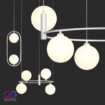 Maytoni Hanging Ring Pendant Lamp 3D Model - Image 4