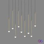 PENTA STORM LED metal pendant lamp DrCG Model 22