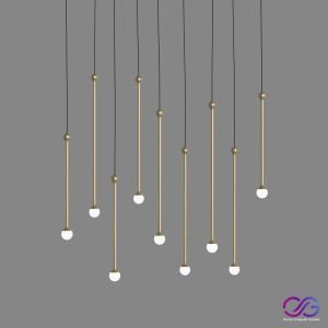 PENTA STORM LED metal pendant lamp DrCG Model 22 