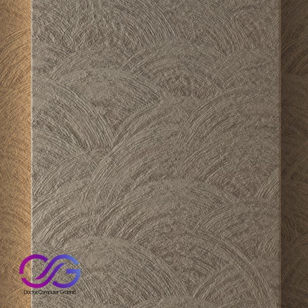 Stucco Brush Straight Plaster 8K (Seamless - Tileable) - DrCG No 106