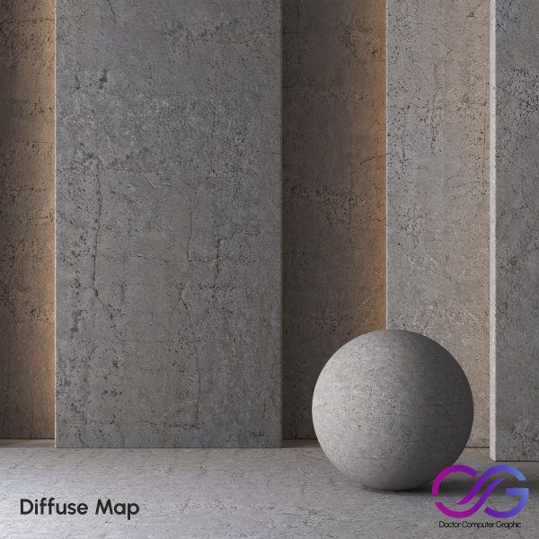 2 Concrete Material 8K (Seamless - Tileable) DrCG No 57