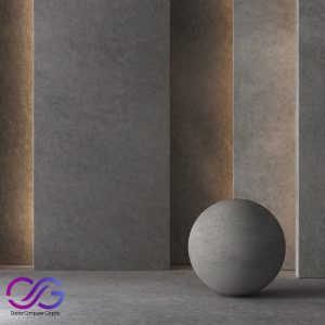 3 Decorative Concrete Plaster Material 8K (Seamless - Tileable) DrCG No 60