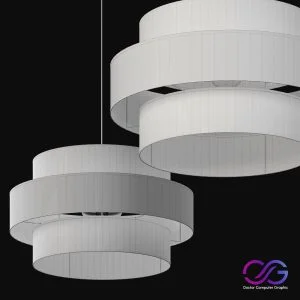 Souko Linen Pendant Shade Light DrCG Model 014