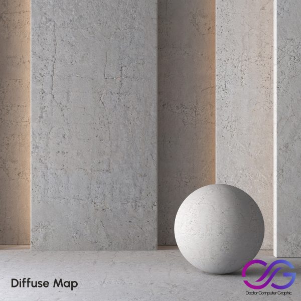 2 Concrete Material 8K (Seamless - Tileable) DrCG No 57