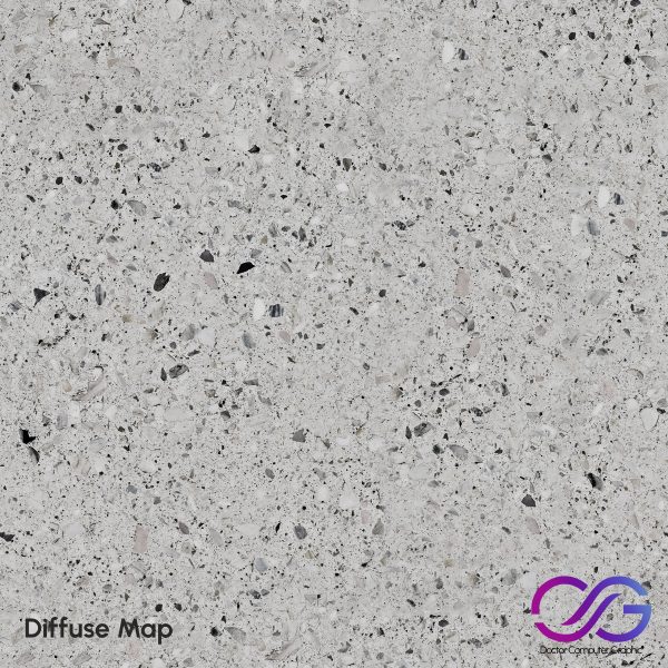 2 Mosaic Granite Material 8K (Seamless - Tileable) DrCG No 69