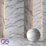 Set of 3 Marble Material 8K (Seamless, Tileable) DrCG No 70