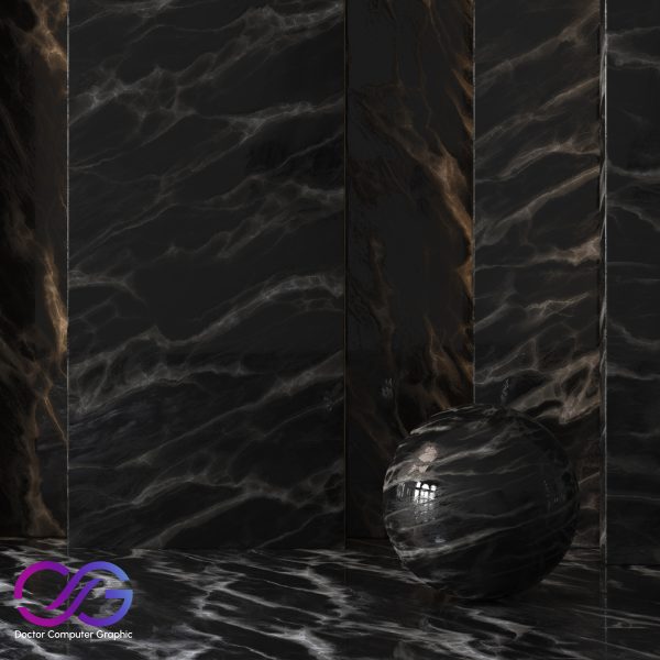 Set of 3 Marble Material 8K (Seamless, Tileable) DrCG No 70