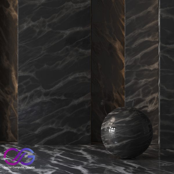 Set of 3 Marble Material 8K (Seamless, Tileable) DrCG No 70