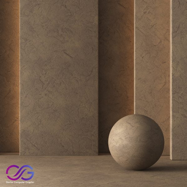 Plaster Earthy Tones (Seamless - Tileable) DrCG No 109