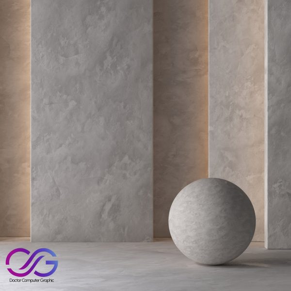 Lime Plaster Material 6K+ (Seamless - Tileable) DrCG No 93