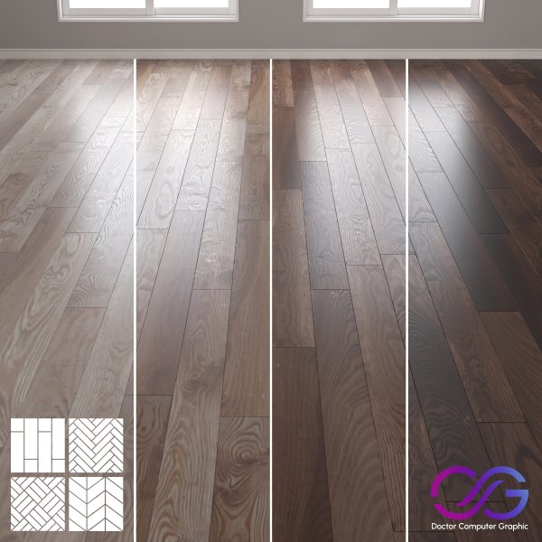 Wood (Parquet) Floor Set (PBR, Seamless) DrCG