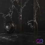 Black and White Marble Thailand Natural design - 8K PBR Texture and Material aastudio 001