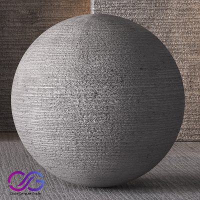 Plaster Stucco Brush Straight 8K (Seamless - Tileable) - DrCG No 107