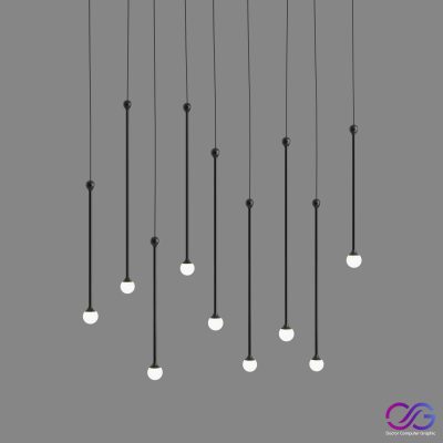 PENTA STORM LED metal pendant lamp DrCG Model 22