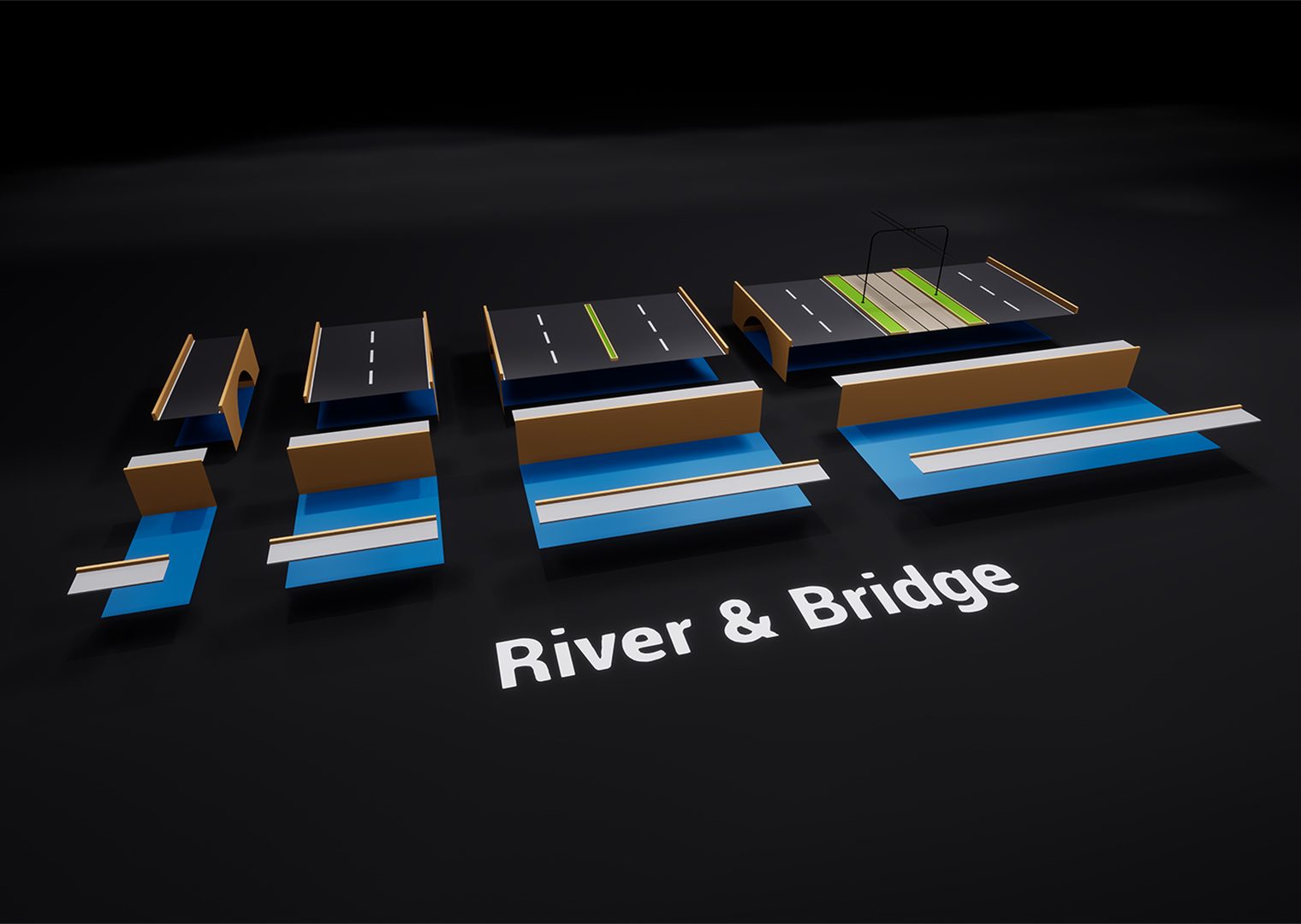 DarkShot_River & Bridge